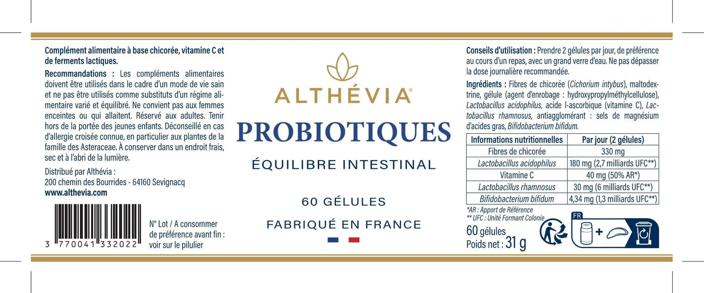 Probiotiques Althévia