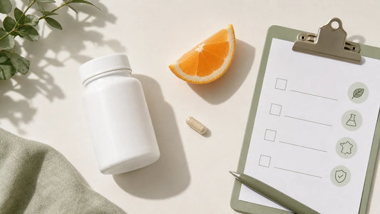Repères visuels pour examiner un complément de vitamine C avant l’achat