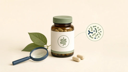 Illustration minimaliste pour choisir un probiotique adapté