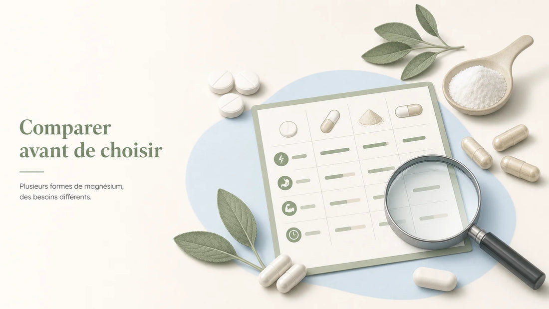 Choisir une forme de magnésium avec vitamine B6