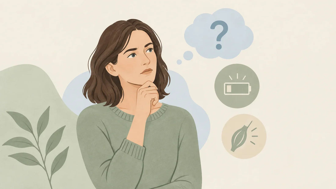 Illustration d’une personne attentive à des signes corporels non spécifiques