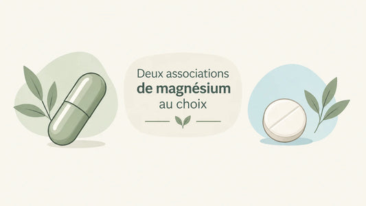 Deux formes génériques de compléments au magnésium à comparer