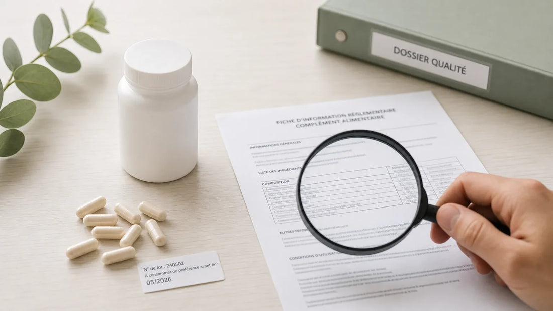 Vérification de la conformité d’un complément alimentaire en France