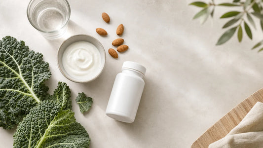 Aliments contenant du calcium et flacon générique de complément alimentaire