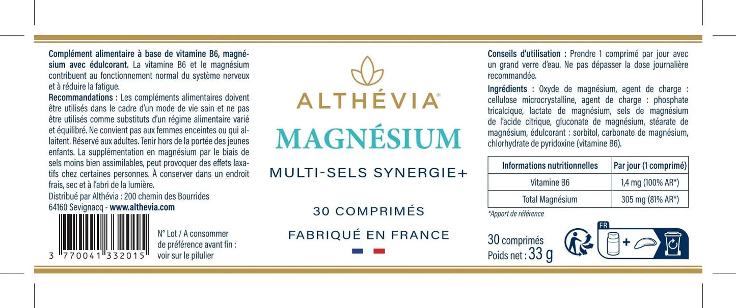 Magnésium Althévia