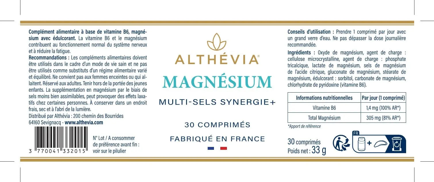 Magnésium Althévia