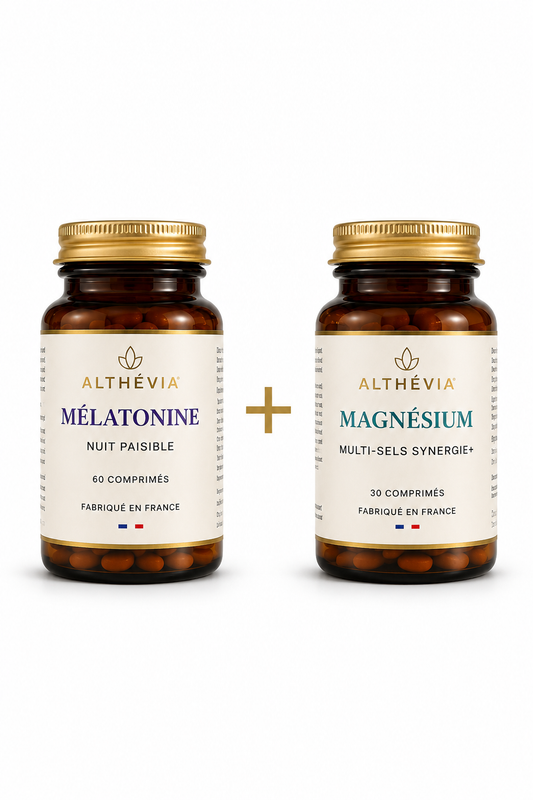 Pack Sommeil Althévia® – Mélatonine + Magnésium Althevia